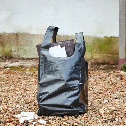 Sac de décombres extérieur noir 50 L vendu par 5 pièces* Sac Poubelle