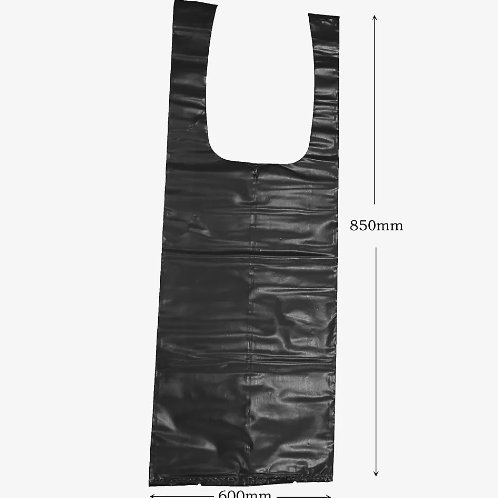 Sac de décombres extérieur noir 50 L vendu par 5 pièces* Sac Poubelle