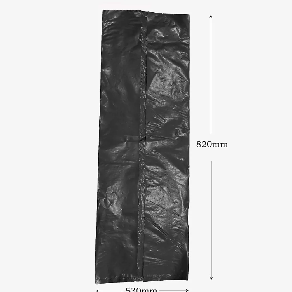 Sac de décombres intérieur et extérieur noir 50L vendu par 30 pièces>