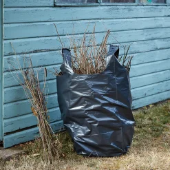 Sac de décombres intérieur et extérieur noir 130 L vendu par 5 pièces* Sac Poubelle