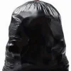 Sac poubelle vendu par 50 intérieur couleur noir 70 L* Sac Poubelle