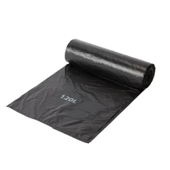 Sac poubelle vendu par 20 jetable de 120 L couleur noir* Sac Poubelle