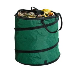 Sac pour déchets de végétaux pop-up extérieur vert 120L><noscript><img width=