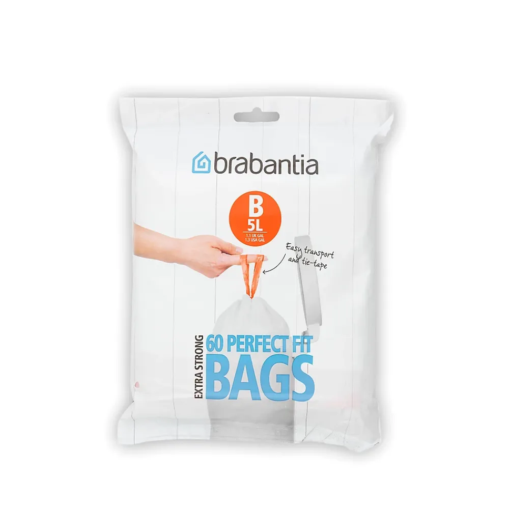 Brabantia Sacs poubelle Perfect fit Barantia 5L* Sac Poubelle