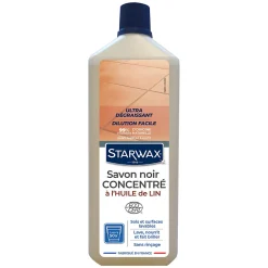 Savon noir à l'huile de lin 1L>Starwax Online