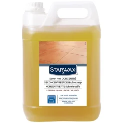 Starwax Savon noir à l'huile de lin 5L* Savon