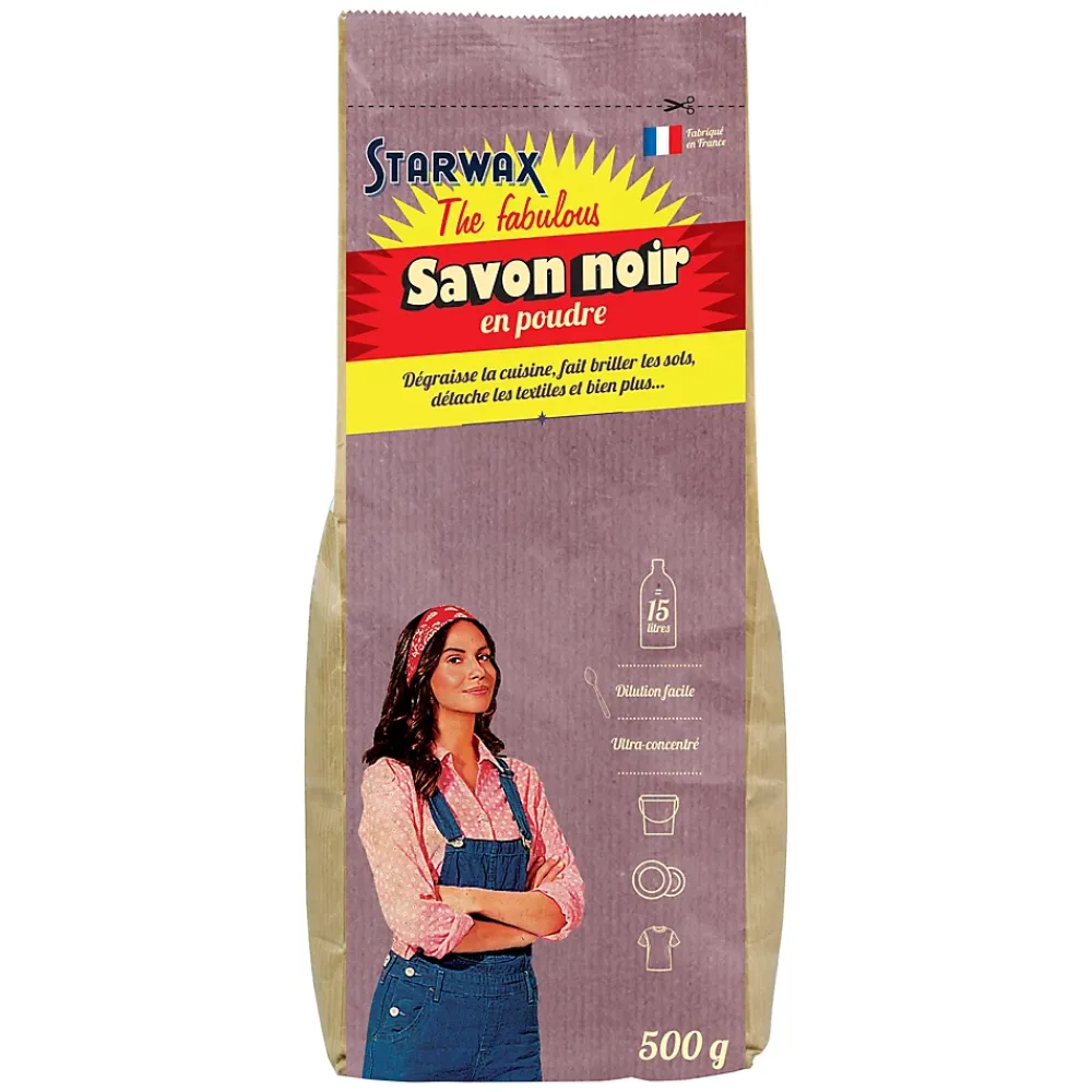 Starwax Fabulous Savon noir en poudre 500g* Savon