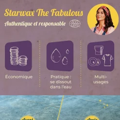 Starwax Fabulous Savon noir en poudre 500g* Savon