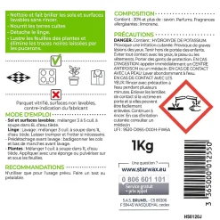 Savon noir mou à l'huile de lin Soluvert 1kg>Starwax Clearance
