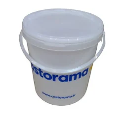 Seau doseur graduation intégrée blanc transparent 15L> Clearance