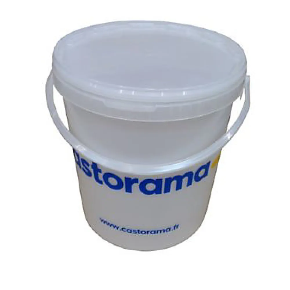 Seau doseur graduation intégrée blanc transparent 15L> Clearance