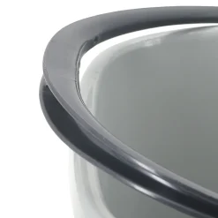 Seau et essoreuse de torsion gris clair 14L>GoodHome Sale