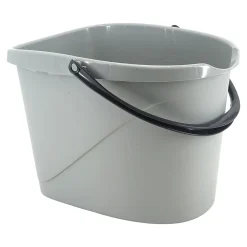 Seau et essoreuse de torsion gris clair 14L><noscript><img width=