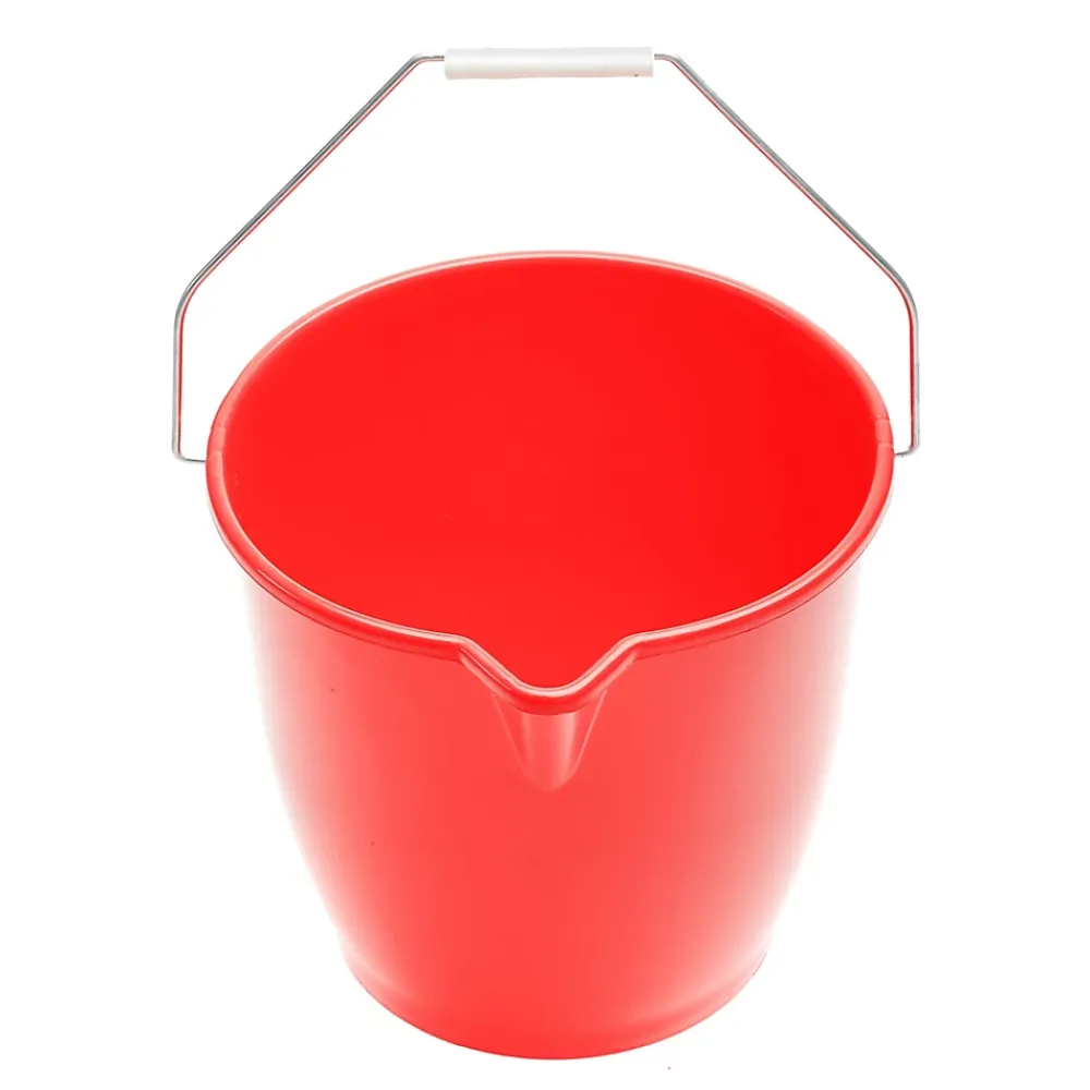 Guialto Seau 12L Plastique Rond avec Bec verseur -* Seau, Bassine, Récipient De Ménage