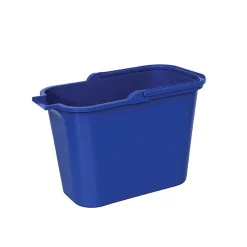 Seau rectangulaire PP 14L Bleu>MSV Sale