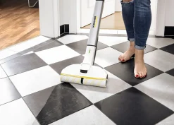 Serpillière électrique Karcher EWM2 blanc><noscript><img width=