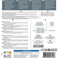 Starwax Serpillère microfibre désincrustante bleu L.70 x l.50 cm* Serpillère