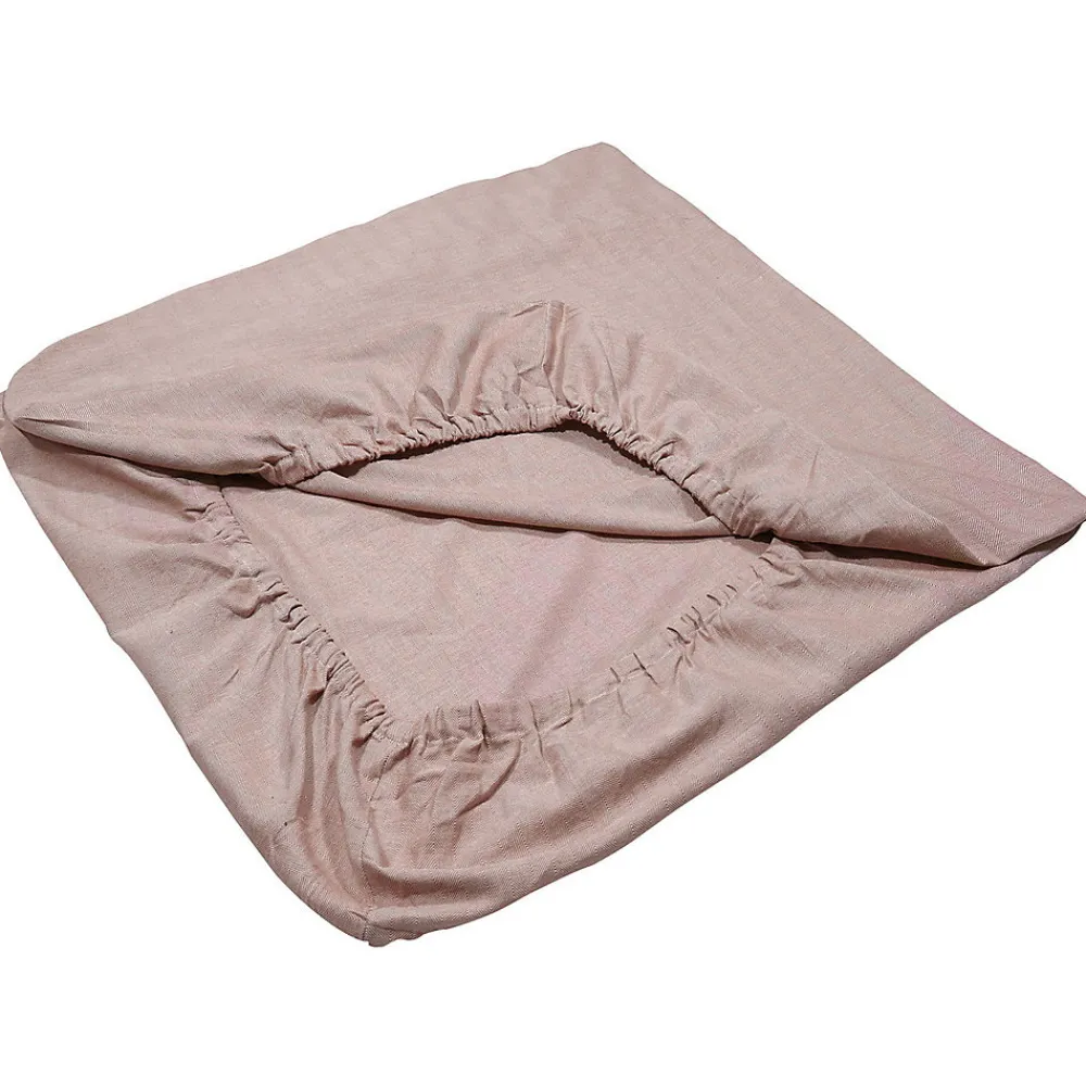 Set de 2 drap-housses rose foncé 60 x 120 cm>Kindsgut Sale