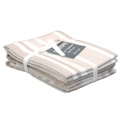 Sud Etoff Set de 3 torchons cuisine coton 50x70 cm (50x70 cm - Beige)* Chiffon