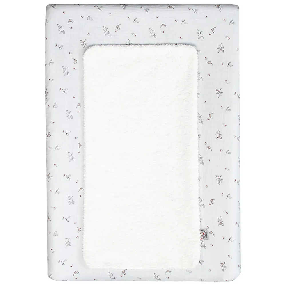 Sevira Kids Set housse de matelas à langer + tapis de change Melody* Drap Housse|Drap Housse