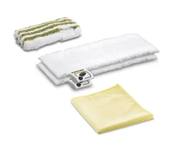 Kärcher Set microfibre spécial salle de bains pour nettoyeur vapeur Karcher* Serpillère