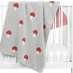 Sevira Kids Couverture en coton bio CHAMPI* Couverture