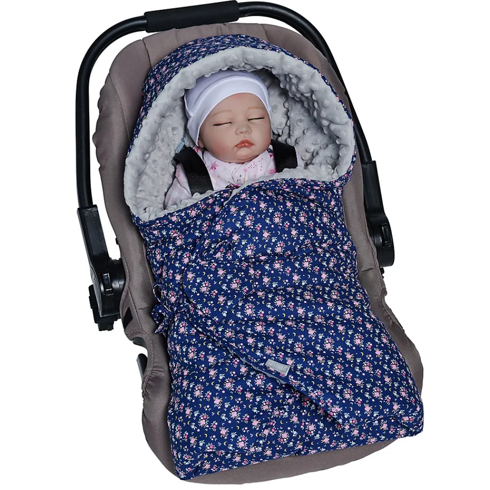 Couverture enveloppante réversible FLORE>Sevira Kids Online
