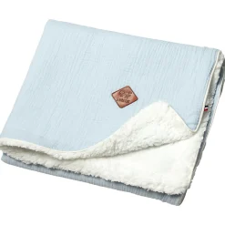Couverture en gaze de coton et sherpa Jeanne>Sevira Kids Best