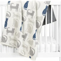 Couverture en coton bio Gots Chat>Sevira Kids Online