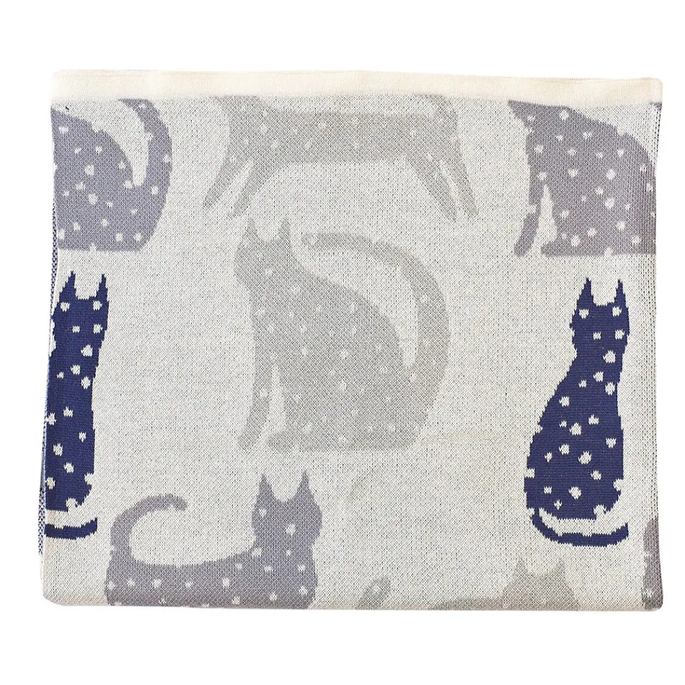 Couverture en coton bio Gots Chat>Sevira Kids Online