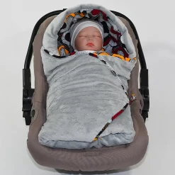 Sevira Kids Couverture enveloppante réversible et multi usage WAX SEA* Couverture