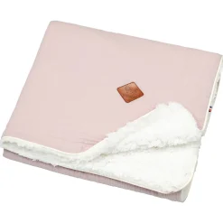 Couverture en gaze de coton et sherpa Jeanne>Sevira Kids