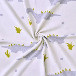 Sevira Kids Couverture en coton bio GOTS Dinosaure* Couverture