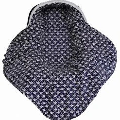 Sevira Kids Couverture enveloppante nid d'ange bébé réversible en coton minky ELI* Couverture