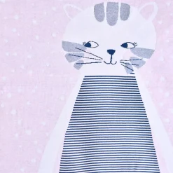 Sevira Kids Couverture en coton bio Gots Chaton* Couverture