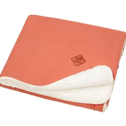 Couverture en gaze de coton et sherpa Jeanne>Sevira Kids New
