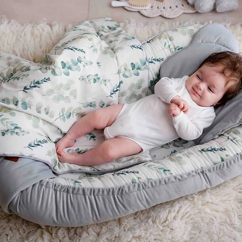 Couverture plaid réversible Eucalyptus>Sevira Kids Sale