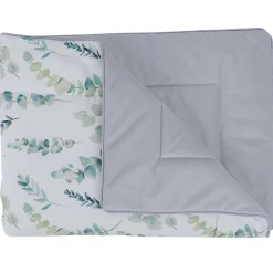 Couverture plaid réversible Eucalyptus><noscript><img width=