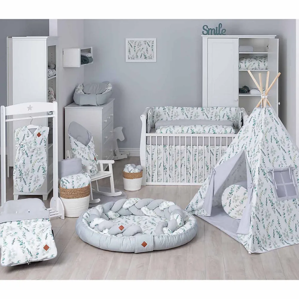 Couverture plaid réversible Eucalyptus>Sevira Kids Sale