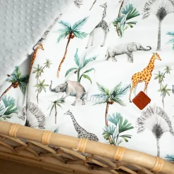 Sevira Kids Couverture réversible en minky Safari* Couverture