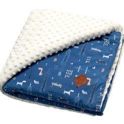 Couverture réversible en minky New York>Sevira Kids Clearance
