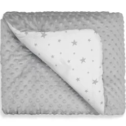 Sevira Kids Couverture réversible et ultra douce STELLA* Couverture
