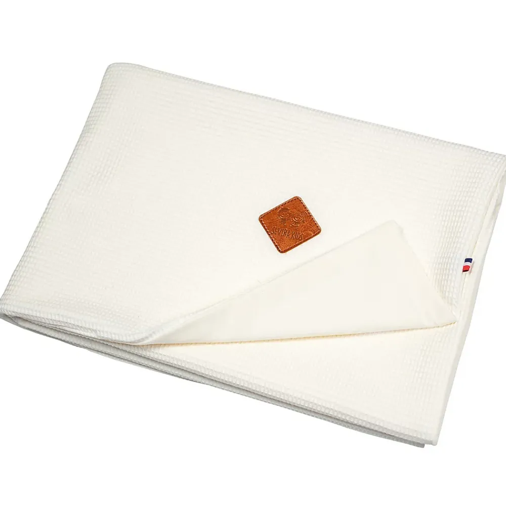 Sevira Kids Couverture été en coton nid d'abeille* Couverture