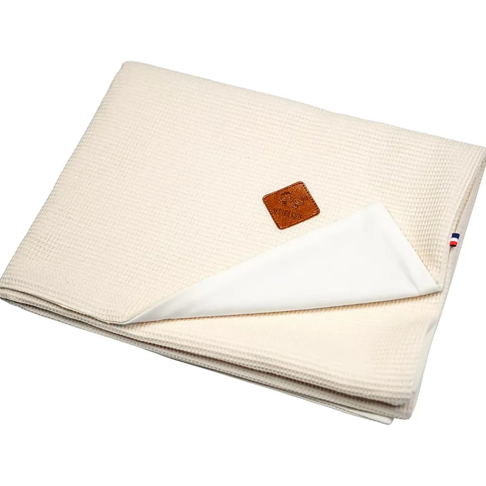 Sevira Kids Couverture été en coton nid d'abeille* Couverture