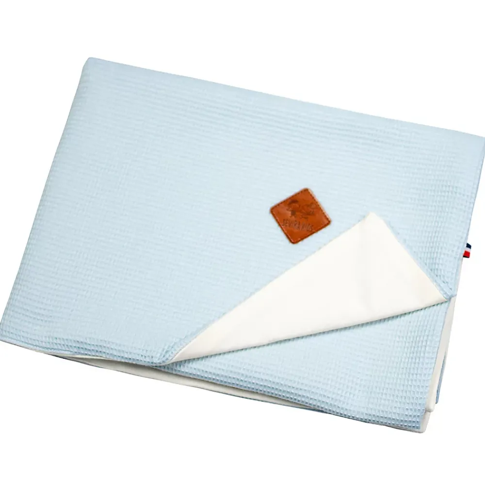 Sevira Kids Couverture été en coton nid d'abeille* Couverture