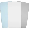 Lot de 3 draps housse berceau en gaze de coton Uni>Sevira Kids Hot
