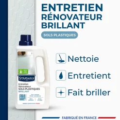 Shampoing raviveur sols plastiques 1L><noscript><img width=