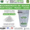 SOLU'CONTROL - 1,5 Kg de Bicarbonate de Soude Multi Usages, Maison et Jardin, 100% Naturel, Sachet Zip refermable>Tout Pour Les Nuisibles Clearance