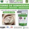 Tout Pour Les Nuisibles SOLU'CONTROL - Terre de Sommières 100g - Détachant Naturel et Absorbant - Élimine les Odeurs d'Urine, Litière de Chat, Tapis* Entretien Du Textile