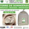 SOLU'CONTROL - Terre de Sommières 25 kg - Détachant Naturel et Absorbant - Élimine les Odeurs d'Urine, Litière de Chat, Tapis>Tout Pour Les Nuisibles Outlet